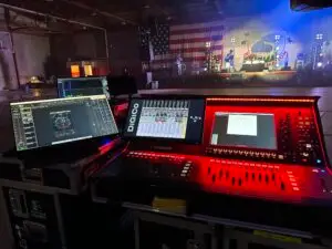 DigiCo 225 with Waves - Book the Sound Production Crew for Your Holiday Party Now