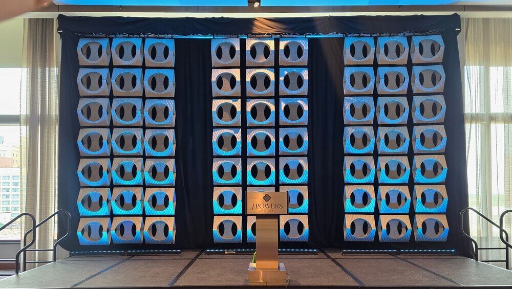 You are currently viewing MystiQue Sound Solutions Adds Premium 16-Foot Pipe-and- Drape System to Its Production Inventory