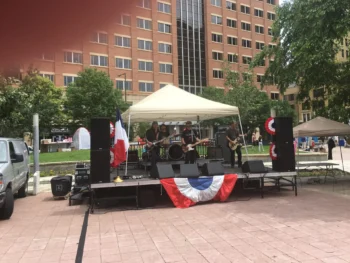 outdoor audio visual event services in St. Paul