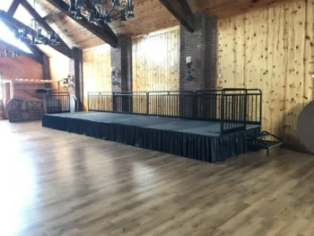 stage rental for banquets mpls