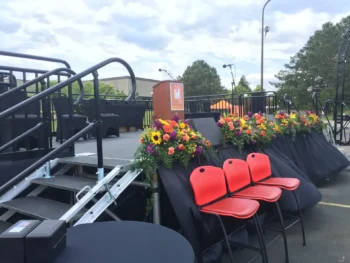 twin cities ceremony stage rental