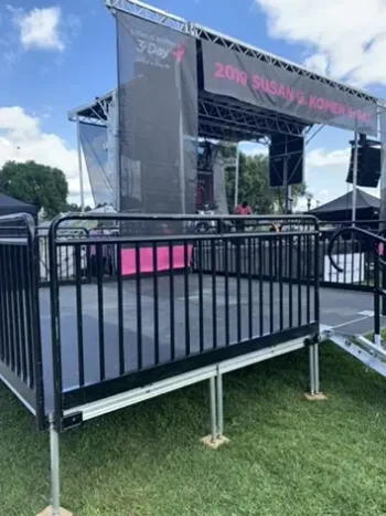 festival stage riser company mpls