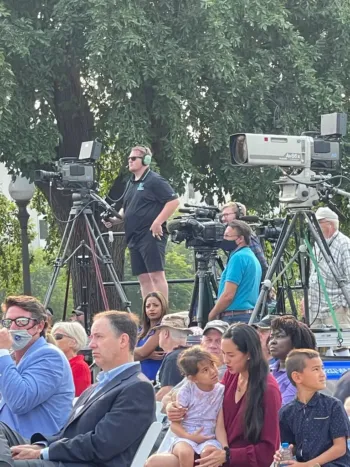 media stage
