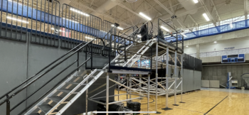 12' event media riser